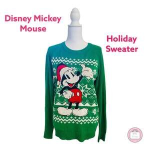 New Disney Mickey Mouse Christmas Holiday Sweater